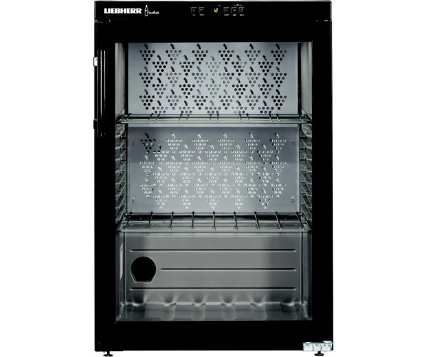 De Liebherr WKB1812 wijnkoelkast heeft isolerend glas met een UV-coating