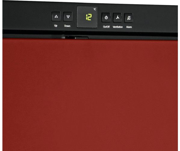 De Liebherr WKr1811 heeft een digitale bedieningspaneel waarmee de temperatuur nauwkeurig ingesteld kan worden