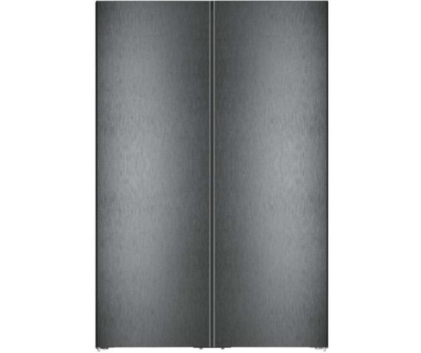 Liebherr XRFbd 5220-20 vrijstaande side-by-side koelkast blacksteel