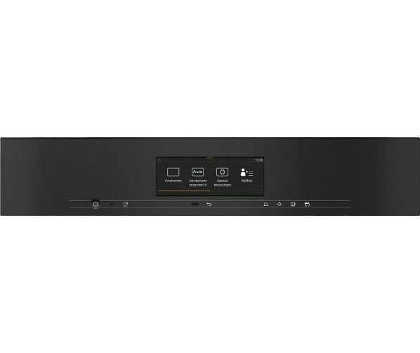Bedieningspaneel van de MIELE combi-stoomoven inbouw zwart DGC7860X