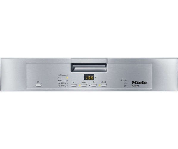 Bedieningspaneel van de Miele G4203 SCU Active CleanSteel onderbouw vaatwasser
