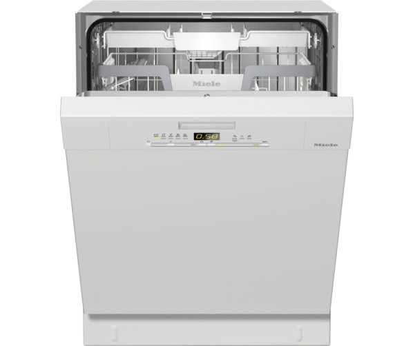 Miele G5022SCU BW onderbouw vaatwasser met besteklade - wit