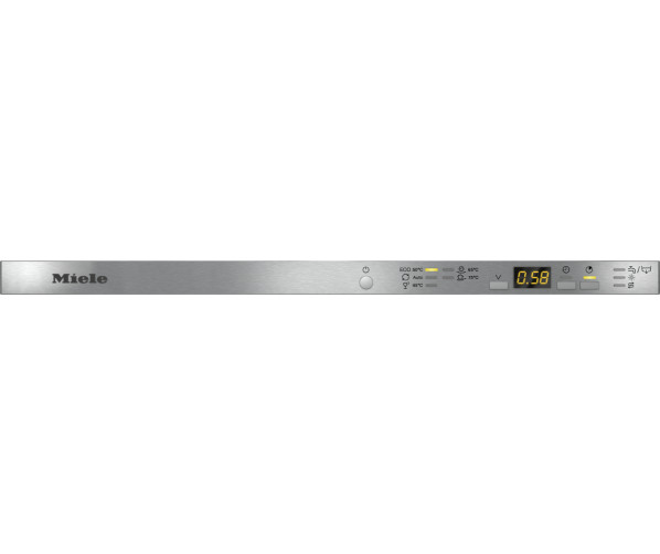 Bedieningspaneel van de MIELE vaatwasser inbouw G5077SCVI XXL