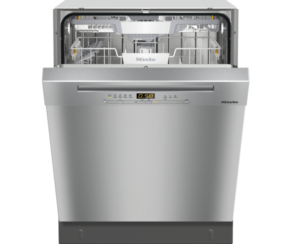 Miele G5222SCU CLST onderbouw vaatwasser met besteklade - roestvrijstaal