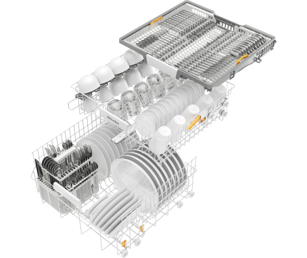 Miele G5367 SCVi XXL inbouw vaatwasser met besteklade