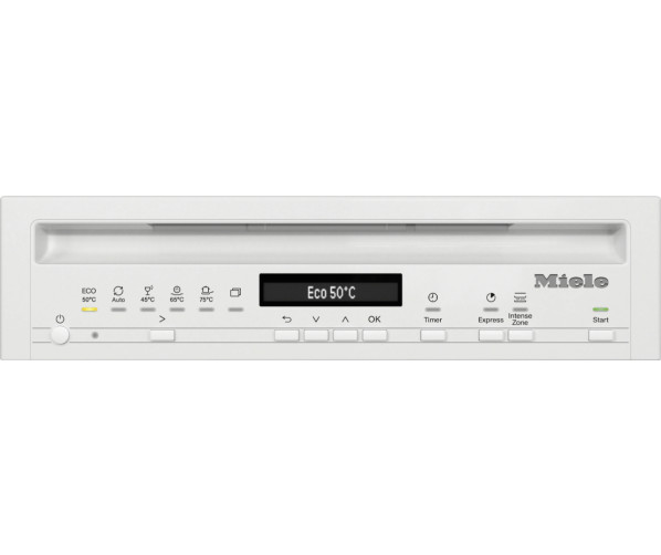 Bedieningspaneel van de MIELE vaatwasser inbouw G5640SCI