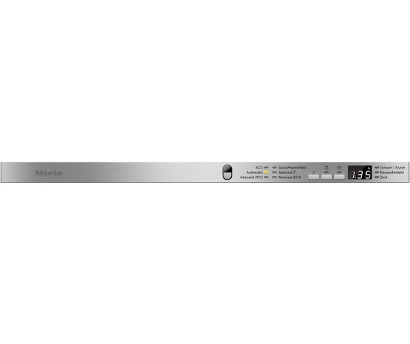 Bedieningspaneel van de Miele G6660 SCVi inbouw vaatwasser