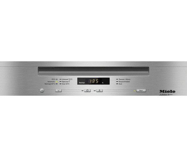 Bedieningspaneel van de Miele G 6000 SCU CLST vaatwasser onderbouw