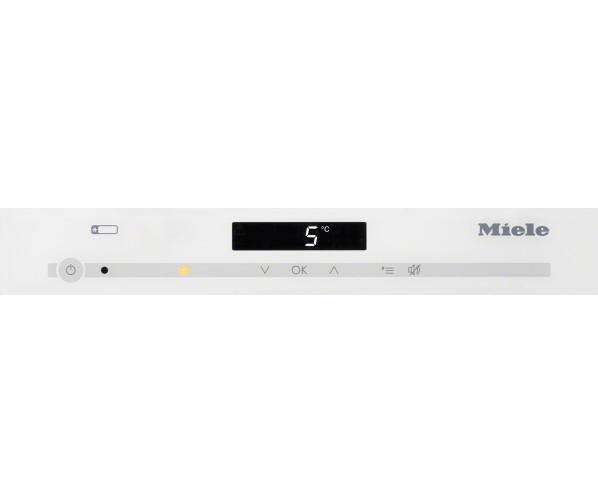 Bedieningspaneel van de Miele K34472ID inbouw koelkast
