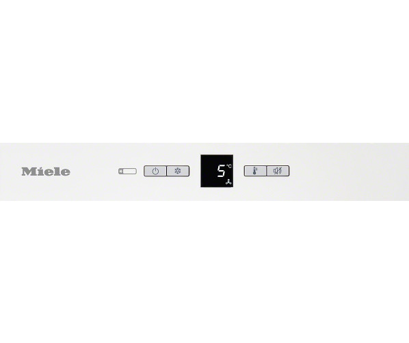 Bedieningspaneel van de Miele K37272ID inbouw koelkast