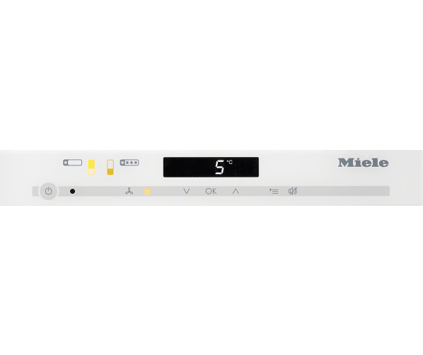 Bedieningspaneel van de Miele KFN37452IDE inbouw koelkast
