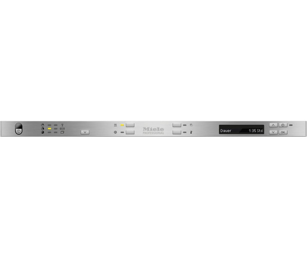 Bedieningspaneel van de MIELE professionele onderbouw vaatwasser PG 8133 SC VI CLST
