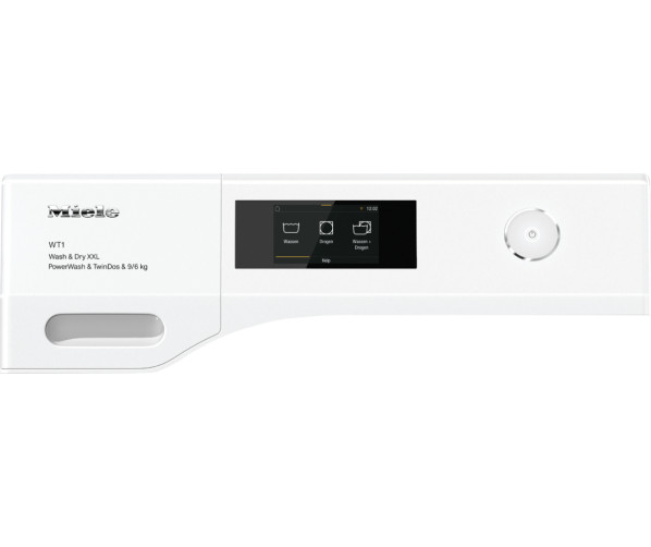 Bedieningspaneel van de MIELE was/droogcombinatie WTW870WPM