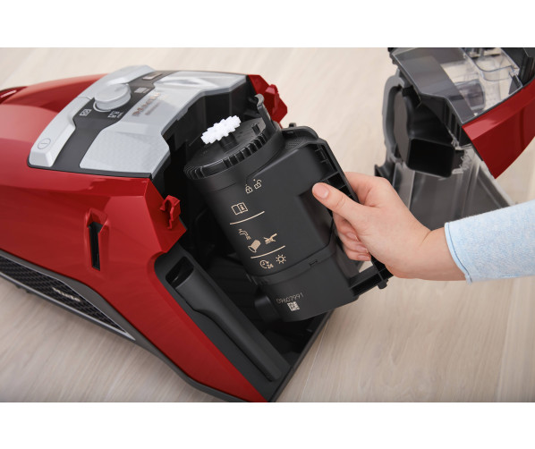 Miele Blizzard Red PowerLine Mangorood stofzuiger zonder stofzak