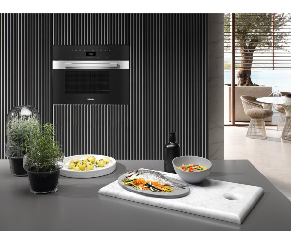 Miele DGM7440 inbouw stoomoven met magnetron