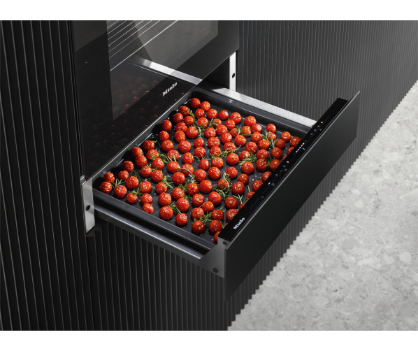 Miele ESW7010 inbouw warmhoudlade met slow cooking - zwart