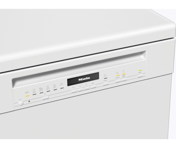 Miele G7040 SC BW vrijstaande vaatwasser met besteklade - wit