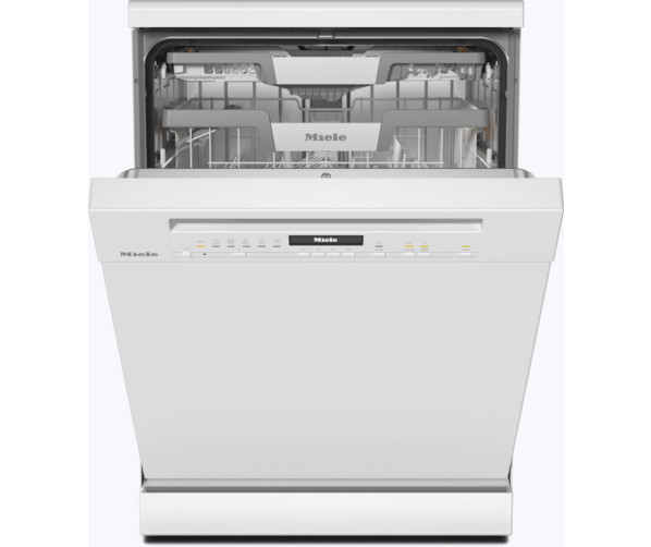 Miele G7040 SC BW vrijstaande vaatwasser met besteklade - wit
