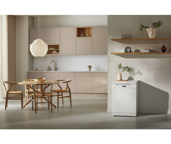 Miele G7040 SC BW vrijstaande vaatwasser met besteklade - wit