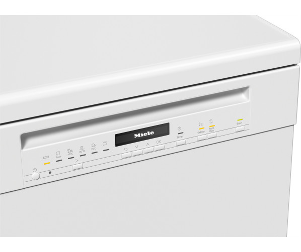 Miele G7130SC brws vrijstaande vaatwasser met besteklade en AutoOpen