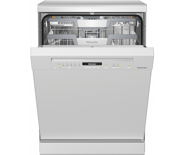Miele G7222 SC BW vrijstaande vaatwasser met besteklade