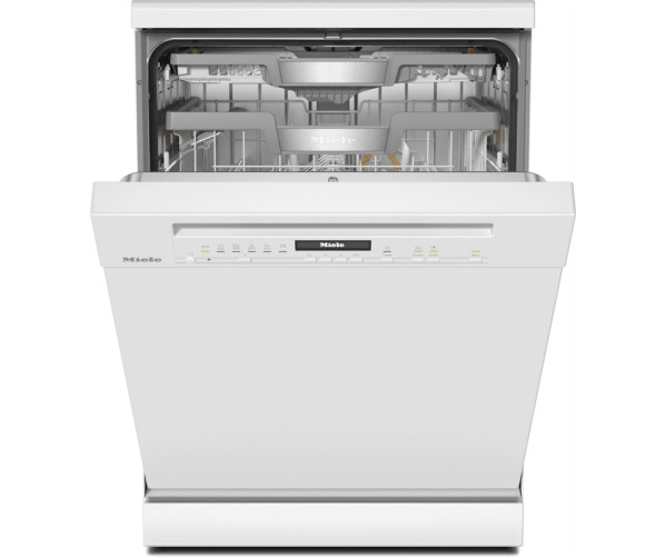 Miele G7233SC brws vrijstaande vaatwasser met energieklasse A en besteklade