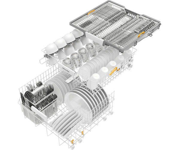 Foto van de korven in de Miele G7272 SC Vi
