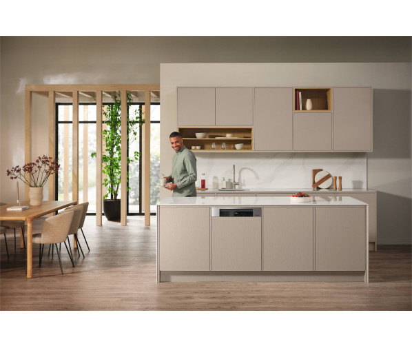 Miele G7623SCi CLST inbouw vaatwasser met rvs bedieningspaneel