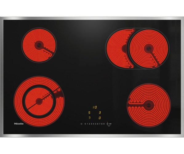 Miele KM6522FR inbouw keramische kookplaat - 71 cm. breed