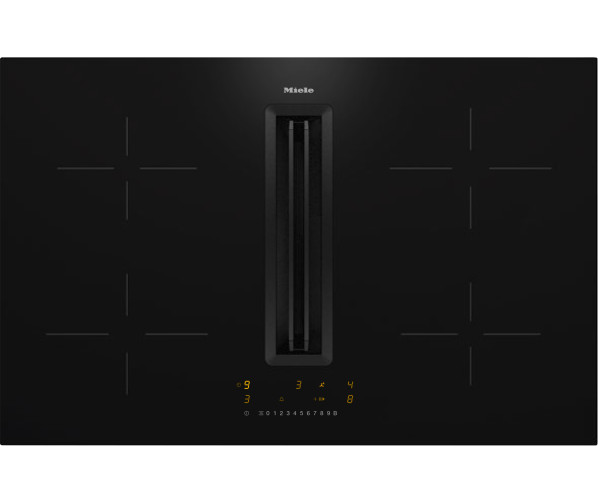 Miele KMDA7272FL-A inductie kookplaat met afzuiging