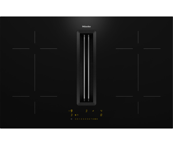 Miele KMDA7473FL-U inductie kookplaat met afzuiging