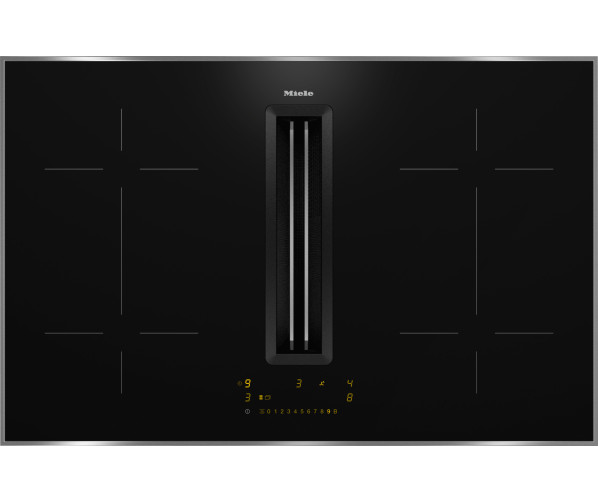 Miele KMDA7473FR-A inductie kookplaat met afzuiging