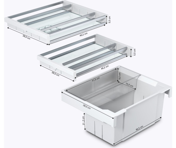 Miele KU7030D onderbouw koelkast - lade koelkast