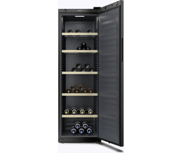 Miele KWT 4995 F obsw wijnkoelkast - zwart glas vensterdeur