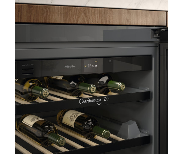 Miele KWTUS 7054 F obsw onderbouw wijnkoelkast - zwart glas