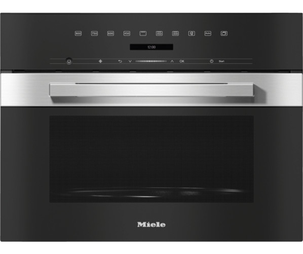 Miele M7244 inbouw magnetron met grill - zwart/rvs