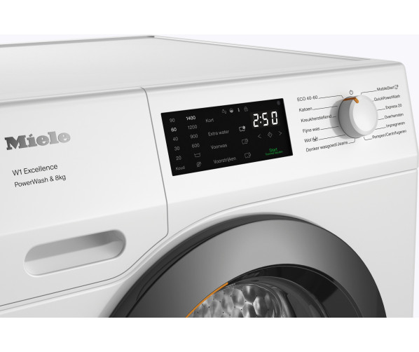 Miele WEB375WPS wasmachine met PowerWash en CapDosing