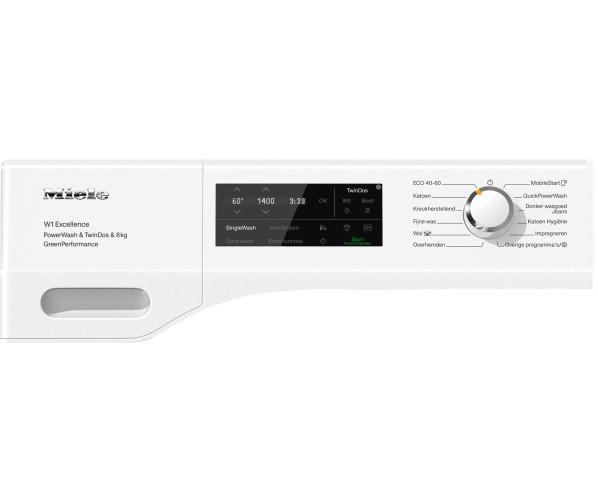 Miele WEH875WPS wasmachine - TwinDos, PowerWash en SingleWash