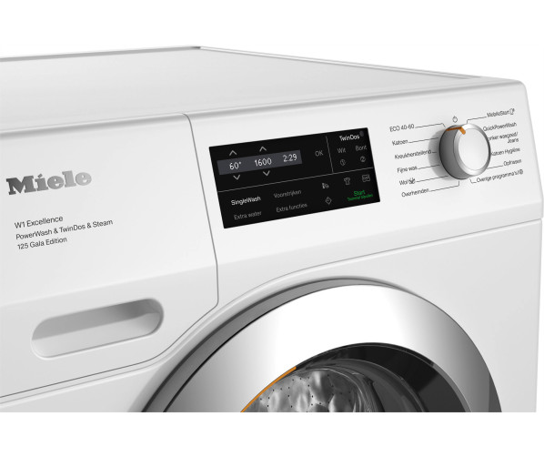 Miele WEI895WPS wasmachine met 1600 toeren, 9 kg. trommel en TwinDos