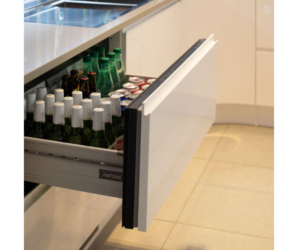 Norcool 60000006 onderbouw laden koelkast - 80 cm. breed