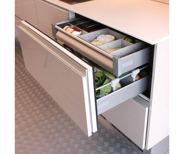 Norcool 60000006 onderbouw laden koelkast - 80 cm. breed