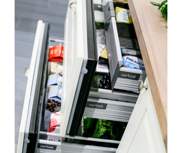 Norcool 60000006 onderbouw laden koelkast - 80 cm. breed