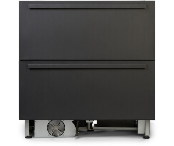Norcool 60000006 + 8900013831 onderbouw lade koelkast - mat zwart