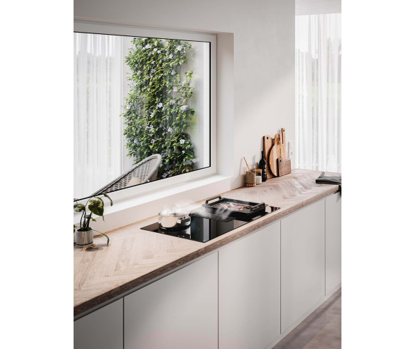 Novy 1861 inductie kookplaat met afzuiging inbouw