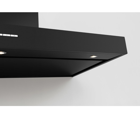 Novy 6512 wand afzuigkap - Salsa - zwart