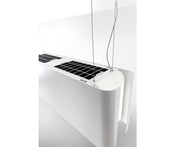 Novy MOOD 7550 eiland afzuigkap wit - recirculatie