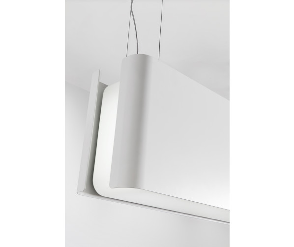 Novy MOOD 7550 eiland afzuigkap wit - recirculatie