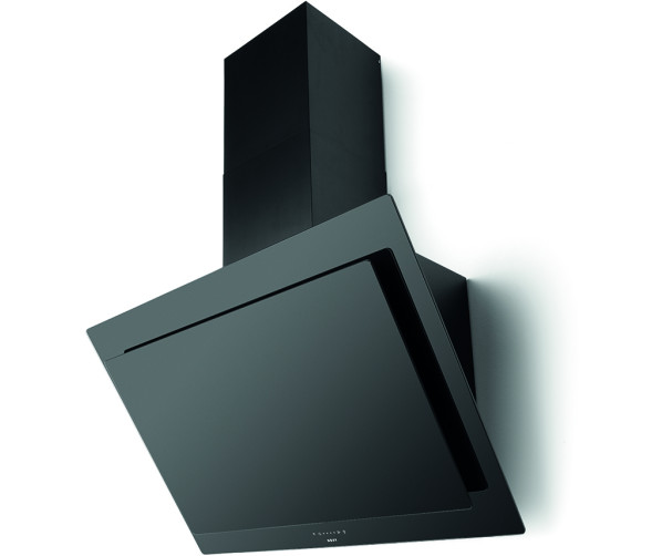 Novy 7833 afzuigkap wandschouw - Vision - zwart glas