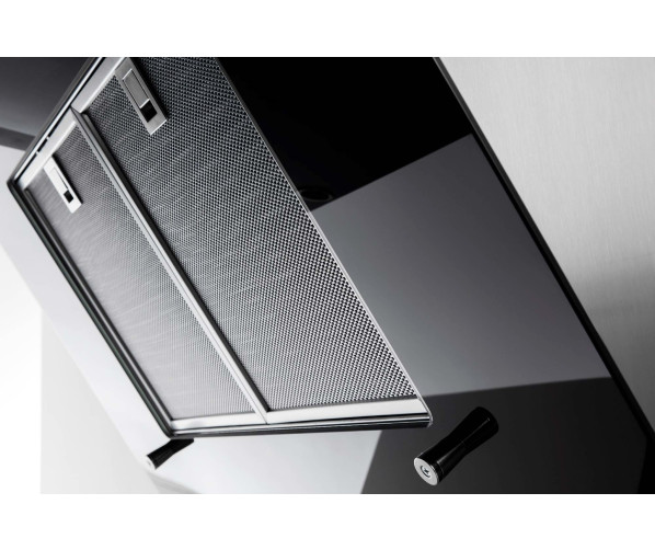 NOVY 7848 wand afzuigkap - anti-hoofdstoot - zwart