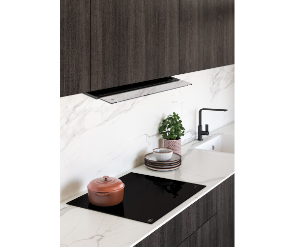 Novy Fusion Pro 8741 vlakscherm afzuigkap - 90 cm. breed